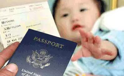 擁有美國國籍的新生兒
