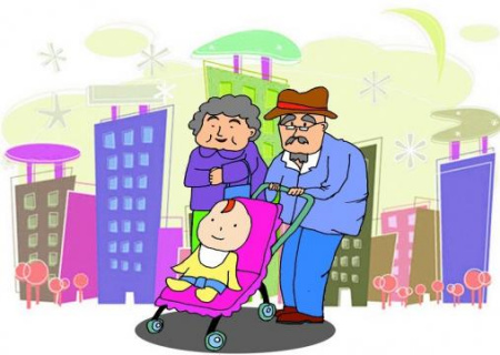 老漂族“只要兒孫好”