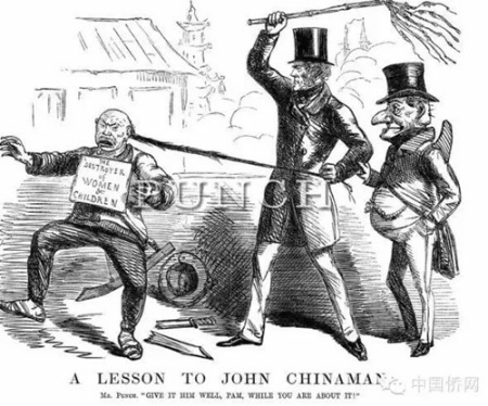 譏諷華人的漫畫(huà)