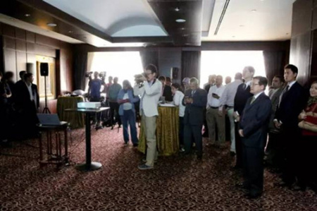 新聞發(fā)布會(huì)現(xiàn)場(chǎng)