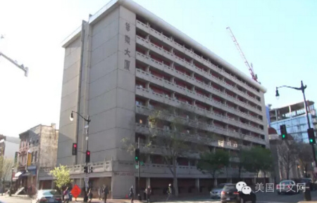 中國城的另一地標(biāo)華樂大廈。（美國中文網(wǎng)）