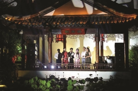 演出現(xiàn)場(chǎng)。(薛馬義 攝) 