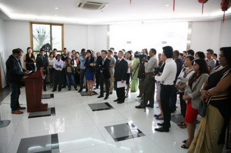 開幕式現(xiàn)場。