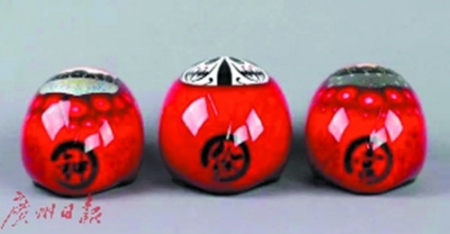 中國隊員頭戴臉譜頭盔亮相奧運賽場，驚艷世界。（《廣州日報》資料圖）