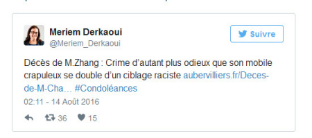 歐市市長(zhǎng)譴責(zé)罪行動(dòng)機(jī)下流。（《快報(bào)》）