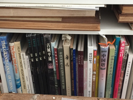 林西莉家中隨處可見中國的藝術品和中文書籍。