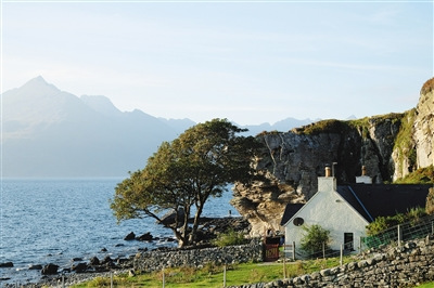 埃爾戈爾村海邊的房子。