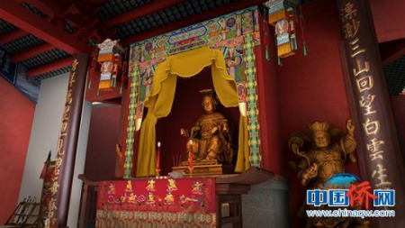 效果圖-正殿。