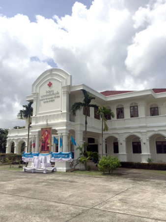 楊莉獻血的泰國醫(yī)院