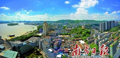 北街鳥瞰。符錫鋼 攝