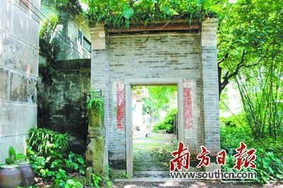 司前鎮(zhèn)的大園坊為電影演員林楚楚故居，現(xiàn)在由其親屬管理。資料圖片