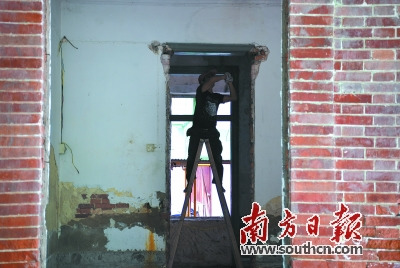 潮海關(guān)舊址低級幫辦宿舍正在進(jìn)行內(nèi)部修繕，修繕后將作為專題博物館。