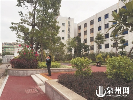 成州路小游園是拆除舊廠房建成的 成州路小游園是拆除舊廠房建成的