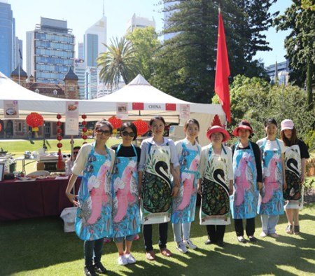 總領館婦女小組風采