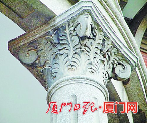 別墅精美的構件。