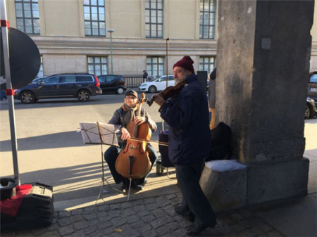 石玥認(rèn)為柏林的治安沒(méi)有傳說(shuō)的那么壞(石玥供圖)