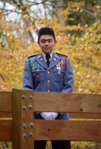 陸凌銘軍校的收獲超出自己想象。（美國(guó)《世界日?qǐng)?bào)》/陸凌銘提供）