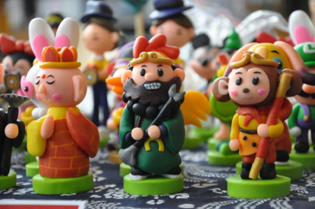 錦州面塑作品活靈活現(xiàn)、生動(dòng)有趣