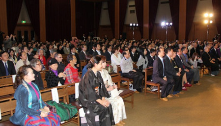 現(xiàn)場觀眾。(日本《中文導(dǎo)報》資料圖)