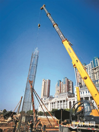 項目施工緊鑼密鼓