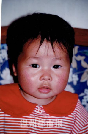 9個(gè)月大時(shí)的琳西