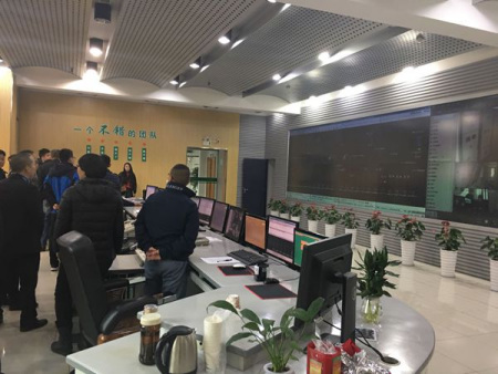 參觀供電調(diào)控中心 參觀供電調(diào)控中心