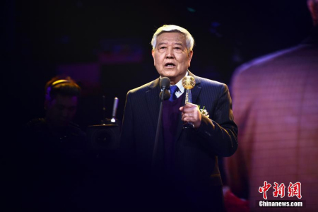 物理學(xué)家趙忠賢獲得影響世界的華人大獎。 <a target='_blank'  >中新網(wǎng)</a>記者 金碩 攝