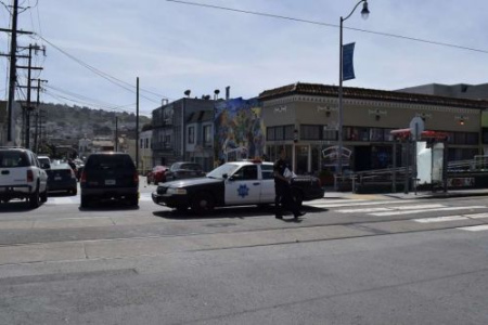 發(fā)生槍擊案的現(xiàn)場(美國《僑報》/SFGATE圖片)