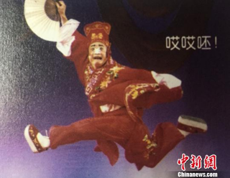 方展榮在《鬧釵》中的精彩表演。受訪者提供