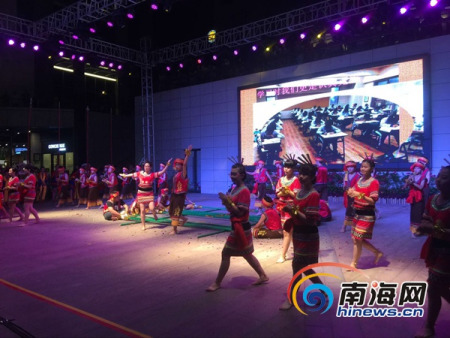參賽的節(jié)目精彩紛呈。南海網(wǎng)記者 馬偉元 攝