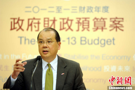 香港特區(qū)政府政務(wù)司司長(zhǎng)張建宗(資料圖)。<a target='_blank' >中新社</a>發(fā) 譚達(dá)明 攝