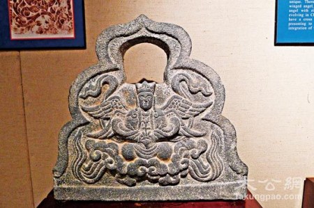 泉州出土的古基督教墓碑/大公網(wǎng)記者蔣煌基攝