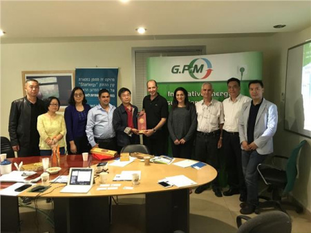 考察以色列高科技企業(yè)。