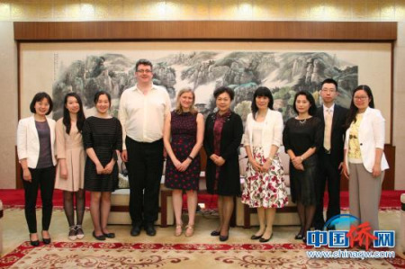 合影。劉著之 攝