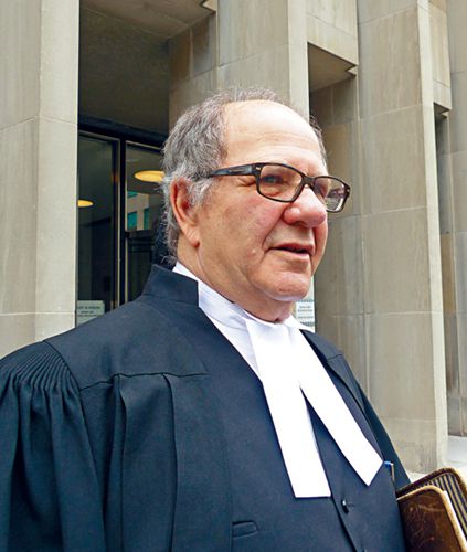 代表律師李察遜指賈立天將終身背負(fù)愧疚。（加拿大《星島日?qǐng)?bào)》）