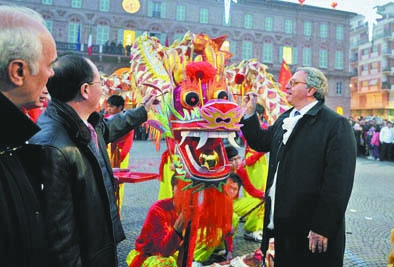 智利“歡樂春節(jié)”活動現(xiàn)場 。(資料圖片)