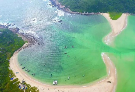 生態(tài)優(yōu)美大洲島。