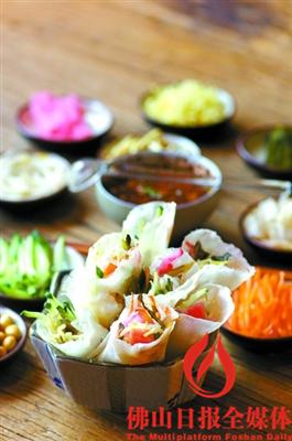 貴州傳統(tǒng)美食絲娃娃。