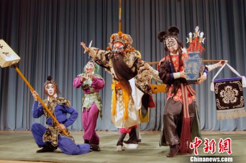 “小昆班”的演員 中國(guó)昆劇古琴研究會(huì)供圖 攝