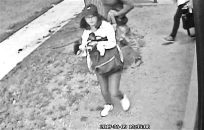 美國警方公布的章瑩穎失聯(lián)前的監(jiān)控錄像