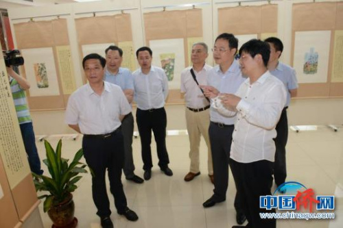 圖為展覽現(xiàn)場(chǎng)。