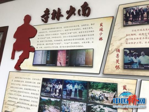 南少林文化展示?！∴嵥刹?攝 南少林文化展示。