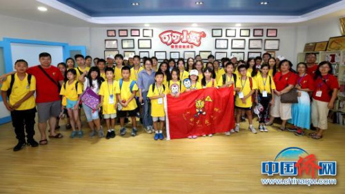 圖為營員合影?！∨崂?攝