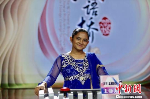 孟加拉國(guó)選手王亞美?！〗M委會(huì)供圖 攝