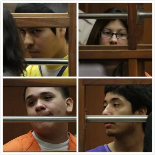 右上到左下依次為：加西亞，格雷羅，卡門(mén)，奧喬亞