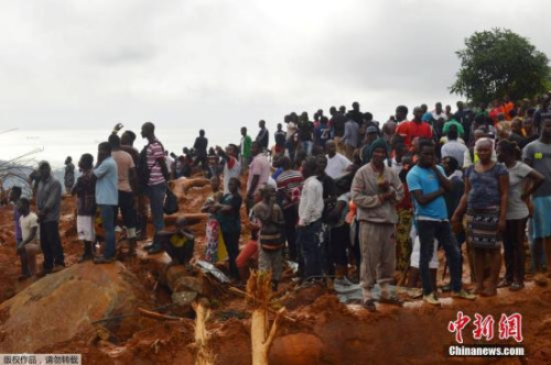 當(dāng)?shù)貢r間8月14日下午，塞拉利昂紅十字會發(fā)言人稱，該國首都弗里敦大規(guī)模洪水和泥石流導(dǎo)致的死亡人數(shù)已經(jīng)上升致312人。