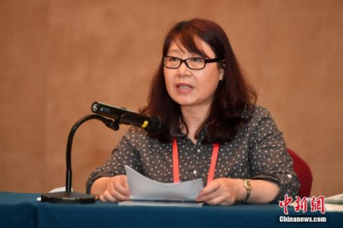 9月10日，《新西蘭信報(bào)》社長兼總編輯王浩發(fā)表演講。<a target='_blank' >中新社</a>記者 呂明 攝