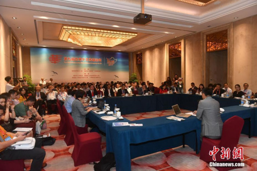 9月10日，第九屆世界華文媒體論壇——媒體變局中的華文媒體創(chuàng)新分論壇在福州舉行。<a target='_blank' >中新社</a>記者 呂明 攝