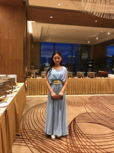 福州姑娘Sarah計(jì)劃讀藝術(shù)院校。（美國《世界日?qǐng)?bào)》）