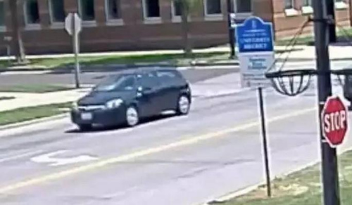 嫌犯作案使用車輛。(美國僑報(bào)網(wǎng))